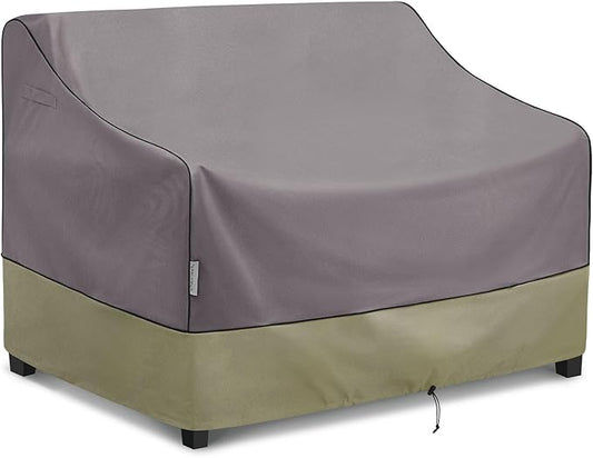KylinLucky Outdoor Patio Sofa Cover fit 52 x 32 x 34 inch, 51 x 31, 50 x 30 Waterproof Weatherproof Heavy Duty 600D Garden Furniture Cover for Outside Sofa Couch
