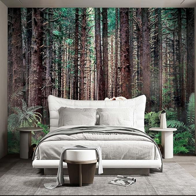 Forest Animals Bear wallpeper Kids Bedroom Woods wall Mural