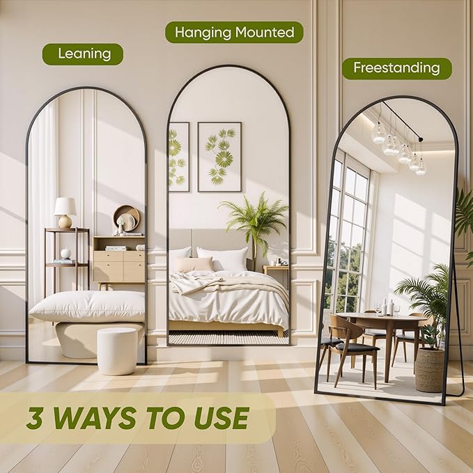 Full Length Mirror, Oversized Floor Mirrors, Leaning Free Standing Mirrors