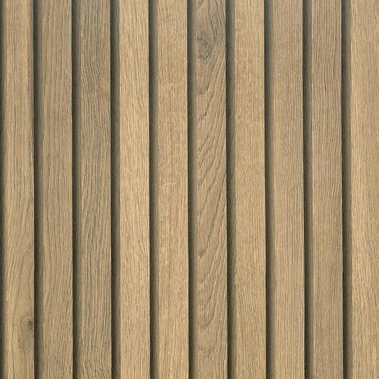 VEELIKE Natural Oak Wood Slat Wallpaper Peel and Stick Light Wood Panel Look