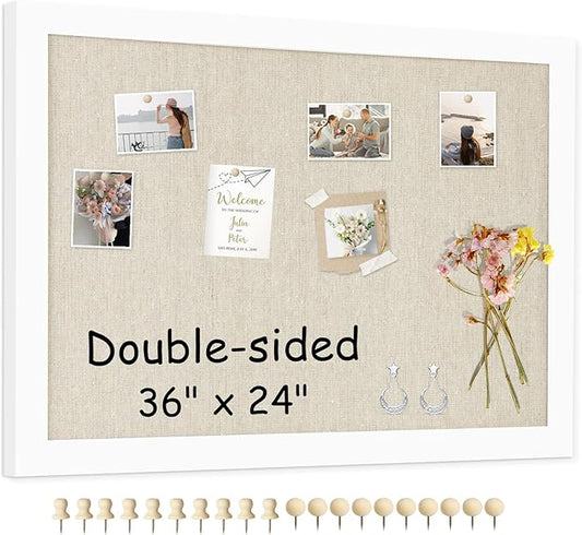 Double-Sided Large Cork Board