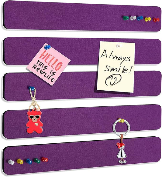 Felt Pin Board Bar Strips Bulletin Board
