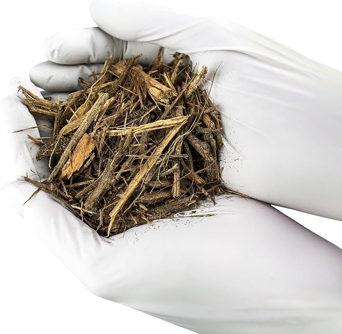 Gardenera Premium Organic Natural Mulch Cover - Enhance Your Indoor Plants with Natural Aroma and Organic Benefits - 1 Quart