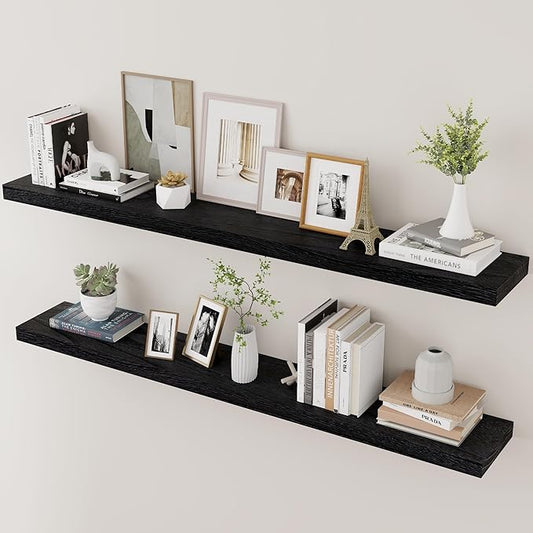 Marsmiles Wood Floating Shelves