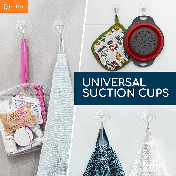 GLUIT Suction Cup Hooks