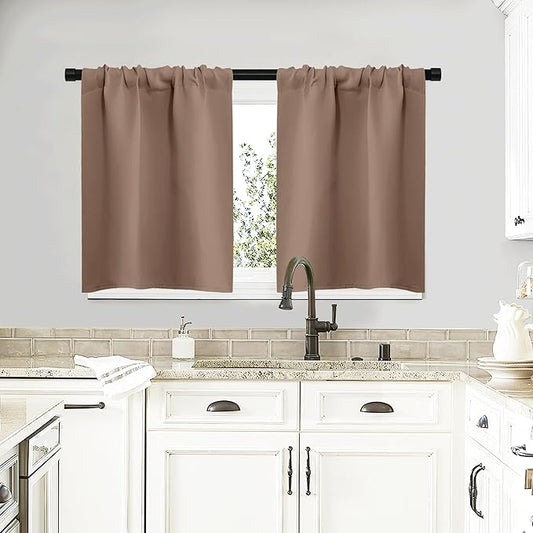 NICETOWN RV Blackout Curtains for Camper Windows, Window Treatment Thermal