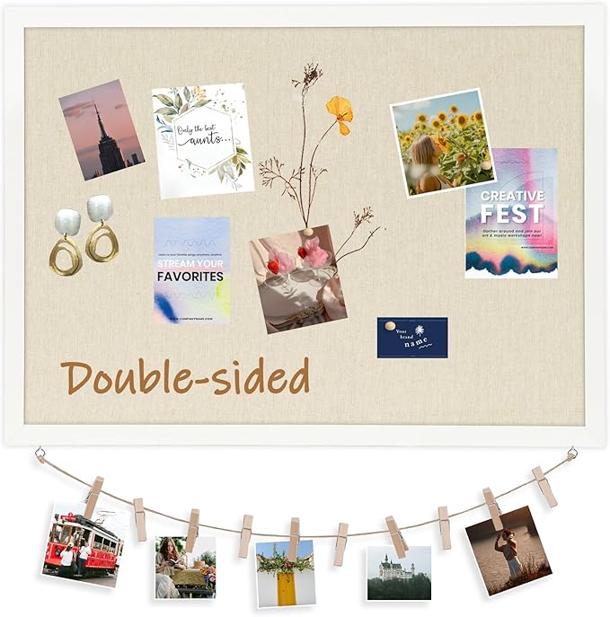 DOLLAR BOSS Cork Board Bulletin Board