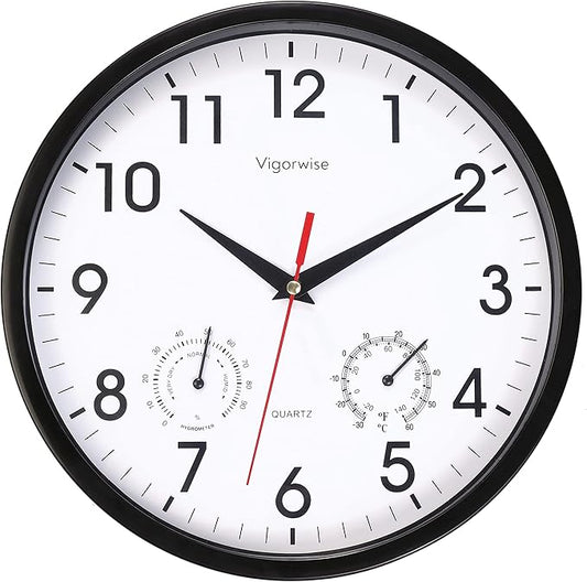 Wall Clock, Sweep Silent Movement Accurate Clocks