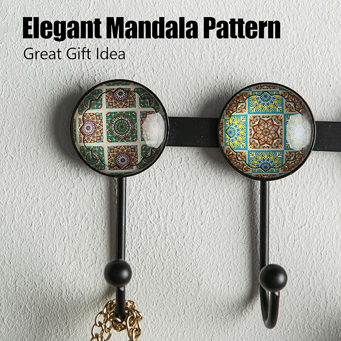 Boho Coat Rack Wall Mounted