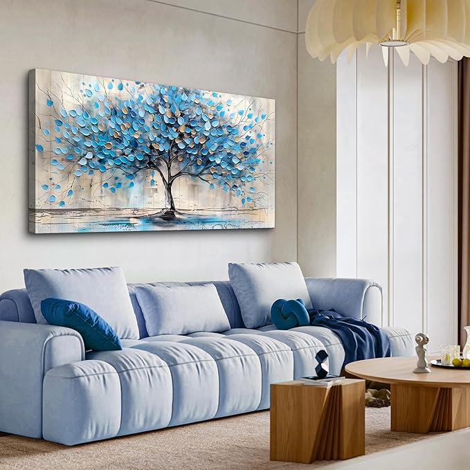 Lapremoly Textured Abstract Wall Pictures Artwork Wall Decor
