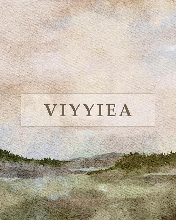 VIYYIEA Extra Large Canvas Wall Art, 36x54 Inch Minimalist Landscape Painting, Neutral Abstract Nature Wall Decor for Living Room or Bedroom, Above Sofa