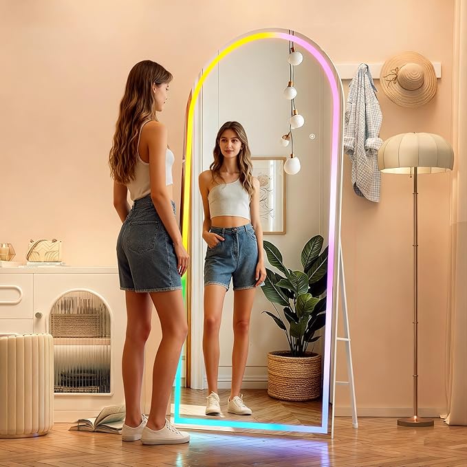 Hasipu Arch Full Length Mirror 56 x 16 in