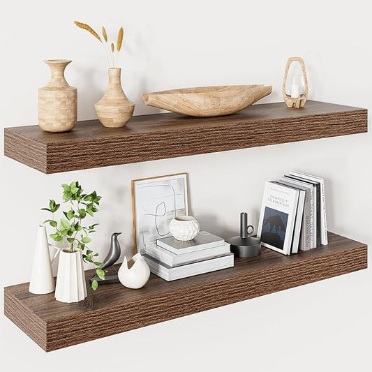 Heimlove 32 Inch Floating Shelves