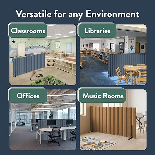 Children’s Factory 30" x 10' Quiet Divider