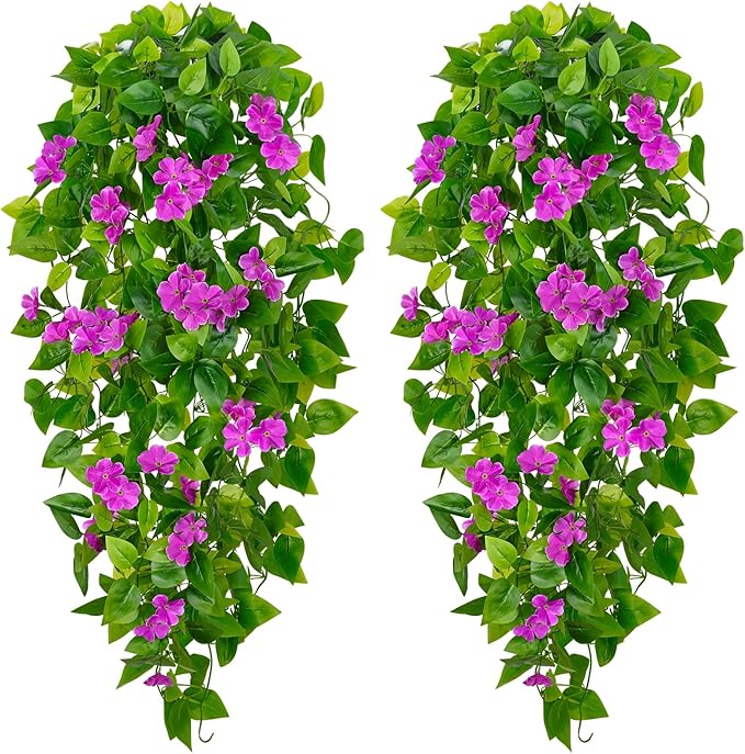 BLEUM CADE Artificial Hanging Flowers