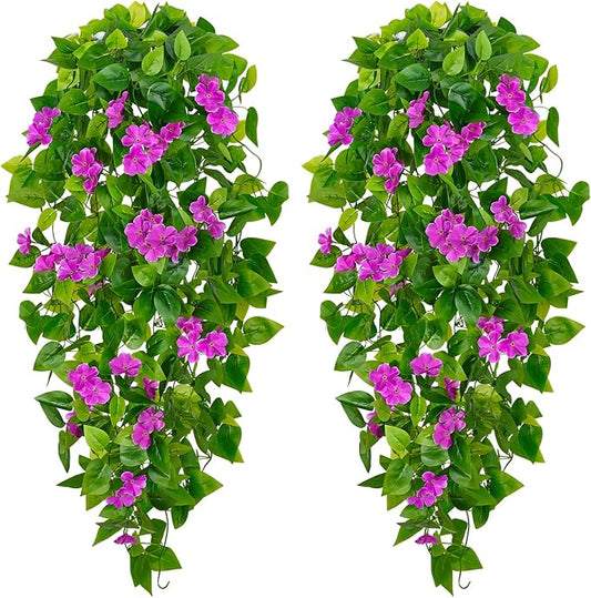 BLEUM CADE Artificial Hanging Flowers