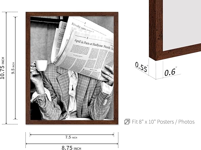 Poster Master Woman Reading Newspaper