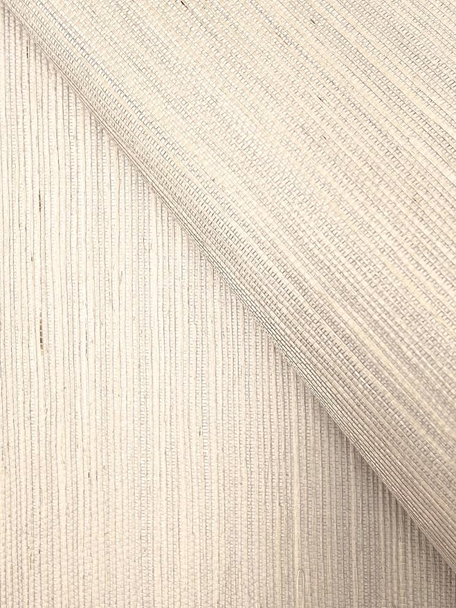 York Wallcoverings Natural Sisal Plaster Peel and Stick Grasscloth Wallpaper