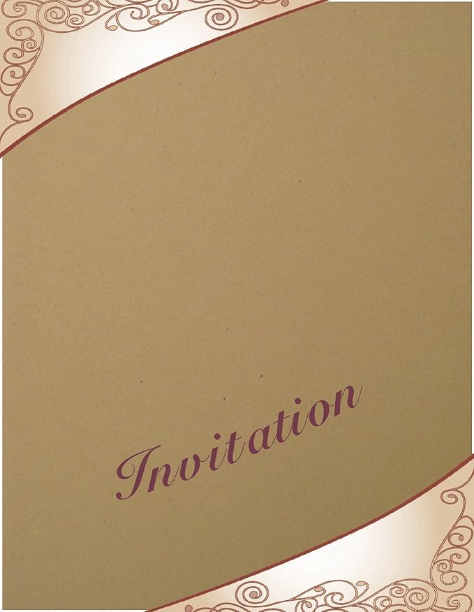 200 Brown Kraft Fiber 80# Cover Paper Sheets - 4.25" X 5.5" (4.25X5.5 Inches) Quarter Letter Size - Rich Earthy Color with Natural Fibers - 80lb/Pound Cardstock - Smooth Finish