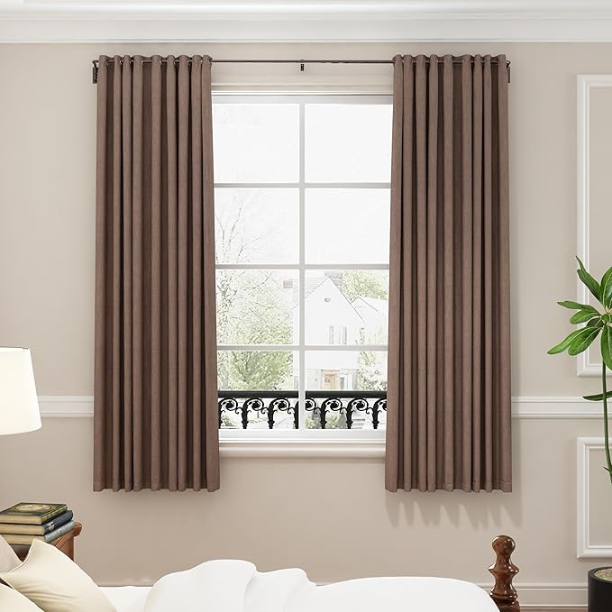 ENJOYBASICS Blackout Curtain rod