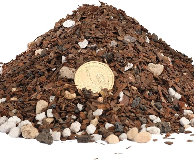Doter Bonsai Soil Mix Ready to Use (1qt), Premium Fast Draining Organic All Purpose Potting Mix for All Varieties of Bonsai
