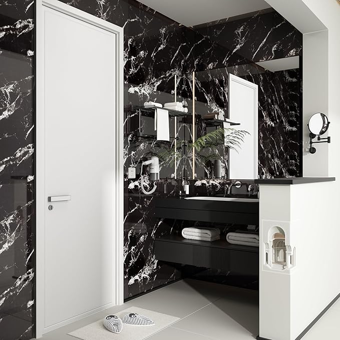 Haimin Wall Panels Peel and Stick 10 Pieces 23.6x11.8in Lightweight Backsplash