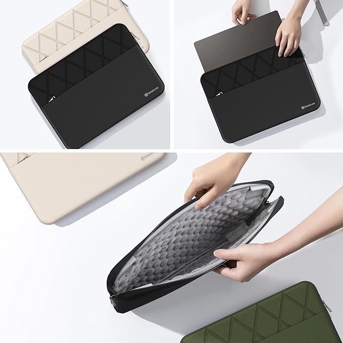 Smatree 17.3 inch Laptop Sleeve for MSI Gaming Laptop GF75 Thin/GS76 Stealth, for MSI Creator 17/WS76, 17 inch Protective Case with Accessory Pocket, YKK Zipper, Shockproof Design (E815)