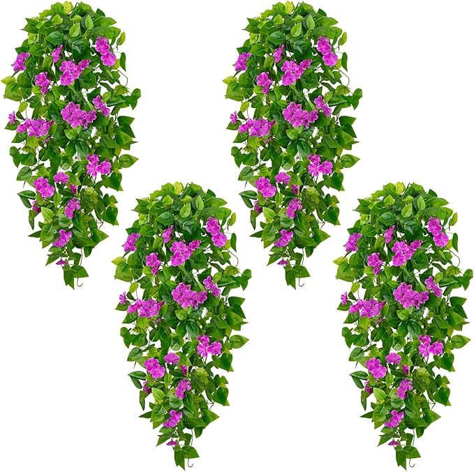 BLEUM CADE Artificial Hanging Flowers