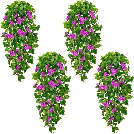 BLEUM CADE Artificial Hanging Flowers