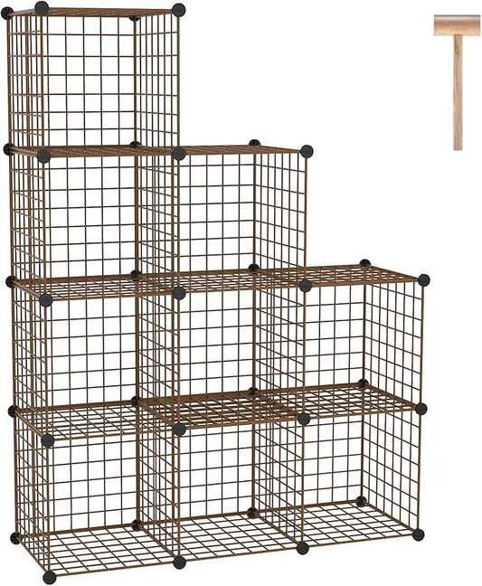 C&AHOME Wire Cube Storage, 9