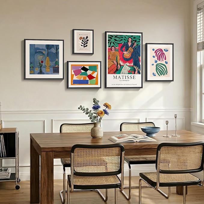 Large Framed Matisse Canvas Wall Art