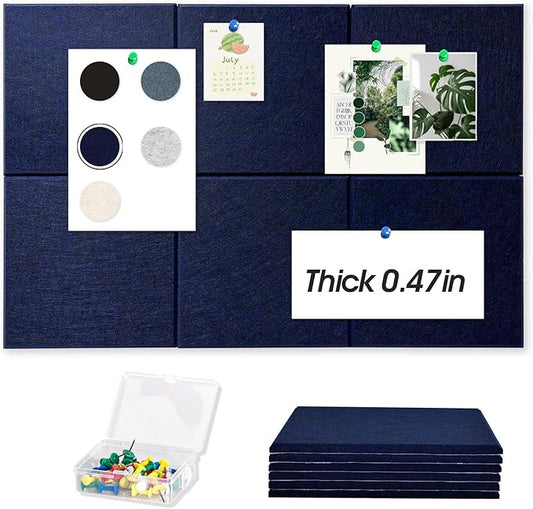 Thick Cork Board Tiles for Wall
