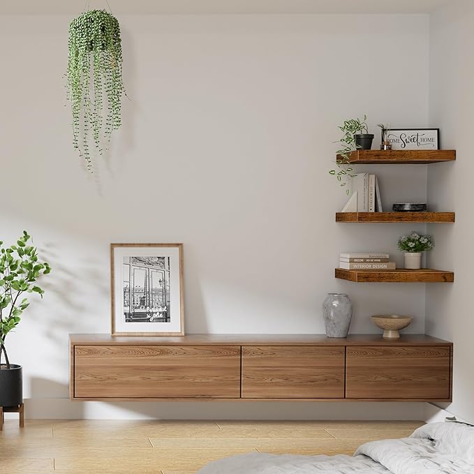 QEEIG 12" Deep Floating Shelves