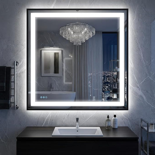 Antok 36X36 LED Bathroom Mirror