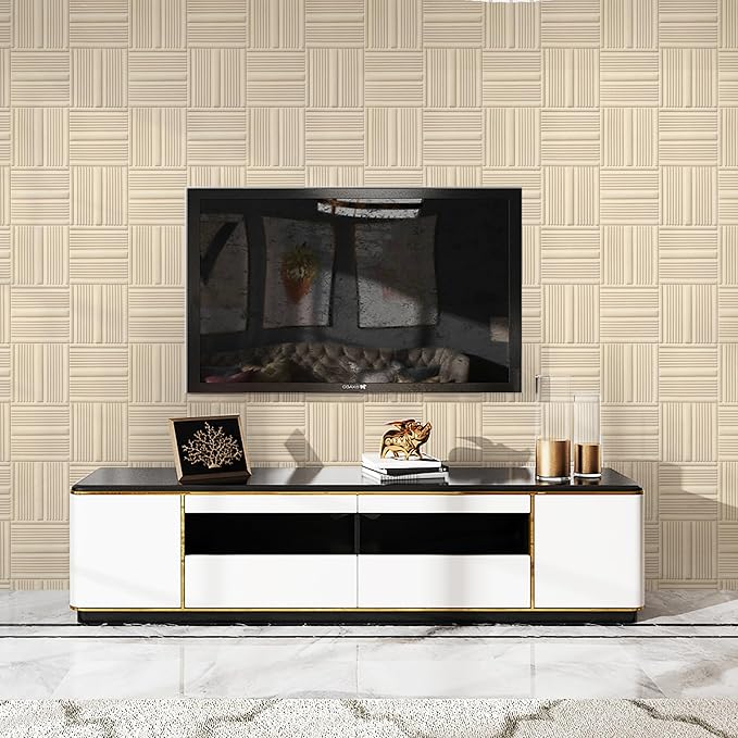 Velvet 3D wall Panels for Interior Decor Peel and Stick, Soundproof Geometric