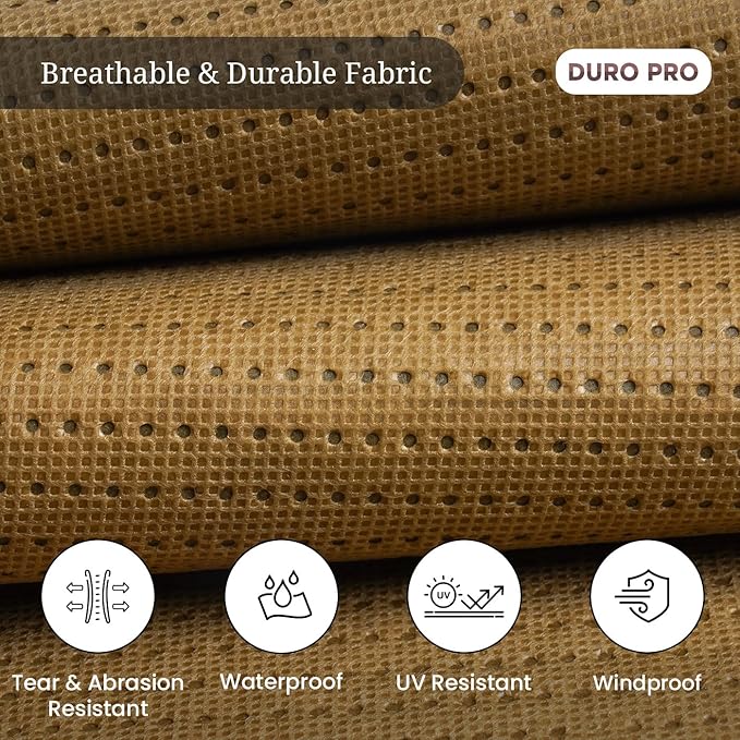 Covers & All Patio Furniture Cover Set, 5 Piece Outdoor Furniture Covers, Water-Repellent UV & Weather Resistant Covers for Sofa, Chairs & Ottomans with Elastic & Padded Handles