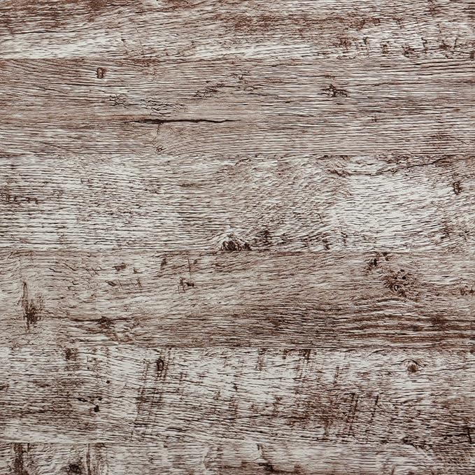 Dimoon Wallpaper 118"x17.7" Wood Peel and Stick Wallpaper Thicken Dark Grey