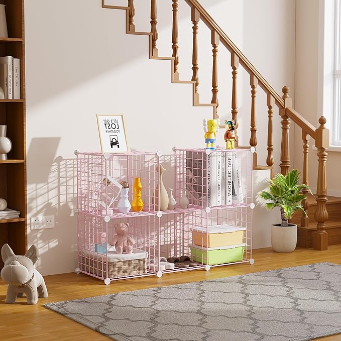 C&AHOME Wire Cube Storage, 6