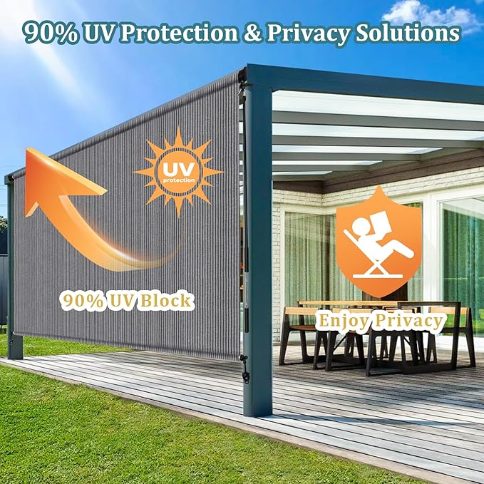 Shade&Beyond Outdoor Roller Shades