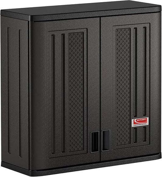Suncast Commercial 4 Cubic Ft. Heavy-Duty Resin Wall Cabinet