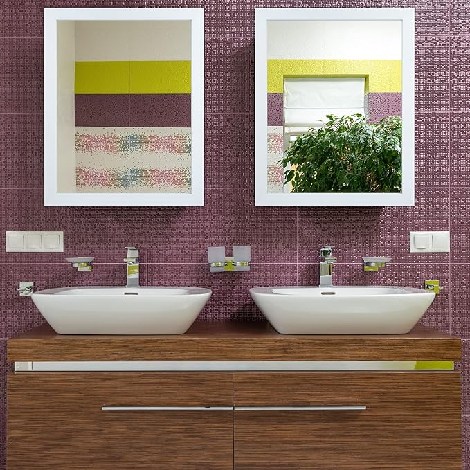 BOMINICA Rectangular Wall Mirror Framed Wall Mirror 16” x 20”