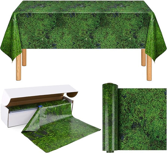 Kochorie 100 Ft x 54 Inch Green Moss Tablecloth Roll