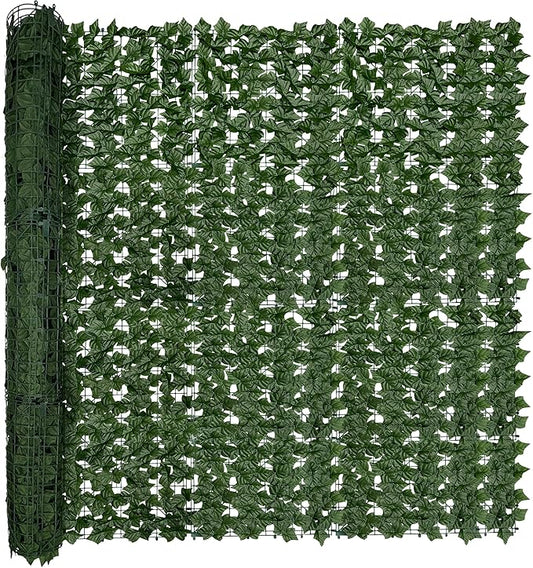 Artificial Ivy Privacy Fence Screen: 80 "x 120" Anti-Ultraviolet Artificial