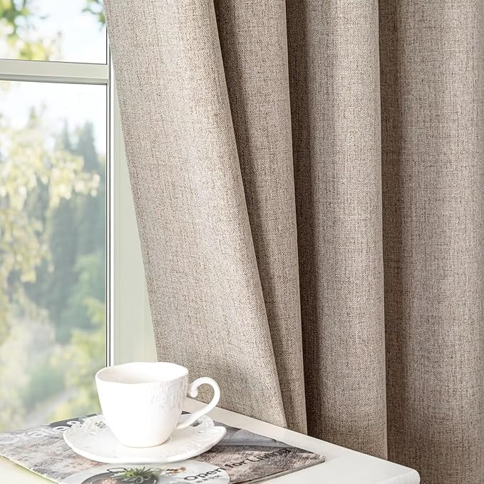 IGEMAEVE 100% Blackout Curtains