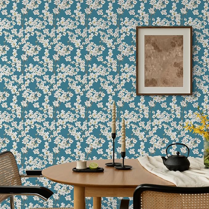 Main Street Peel and Stick Wallpaper Eco-Friendly Sheets 12 Pack, 11 X 16 Inch