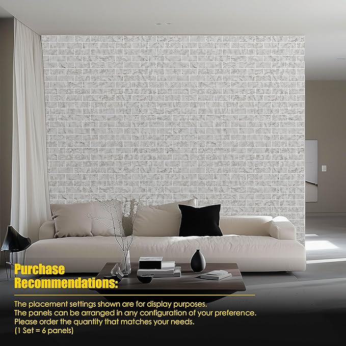 6-Pack Acoustic Panels, 6-Piece 24" X 24" High Density Sound Absorbing Panels
