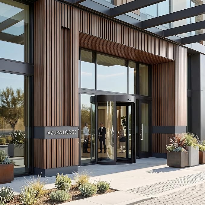 From Plain to Beautiful in Hours WPC Exterior Wall Slat Panels Waterproof