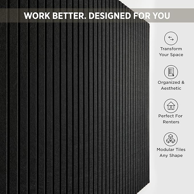 VIVELDA Large Bulletin Board 48"x36"