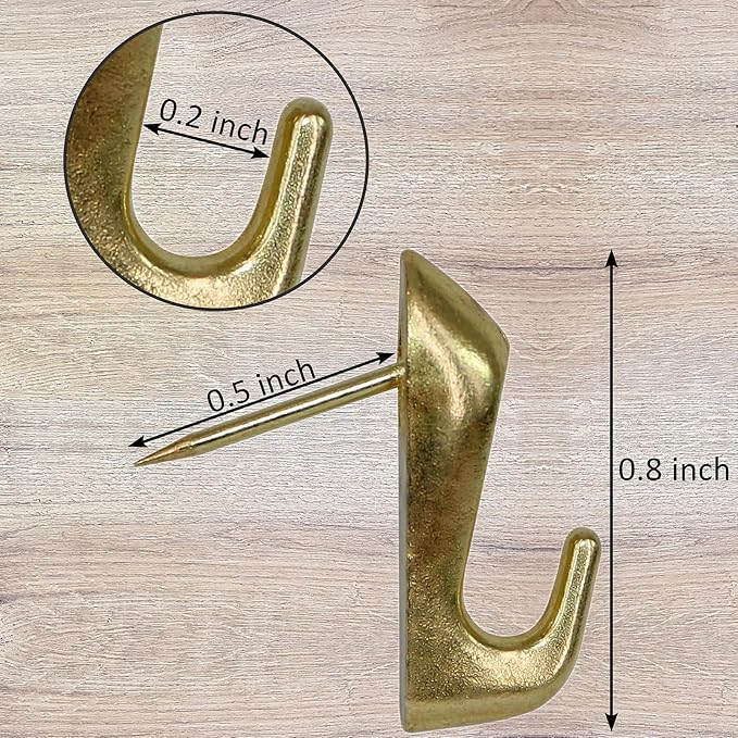 Push Pin Picture Hooks, Push Pin Hangers, Decorative Push Pins