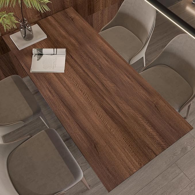 Walnut Wood Grain Contact Paper Peel and Stick Wood Wallpaper Removable